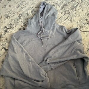 Cropped Lululemon Gray Hoodie